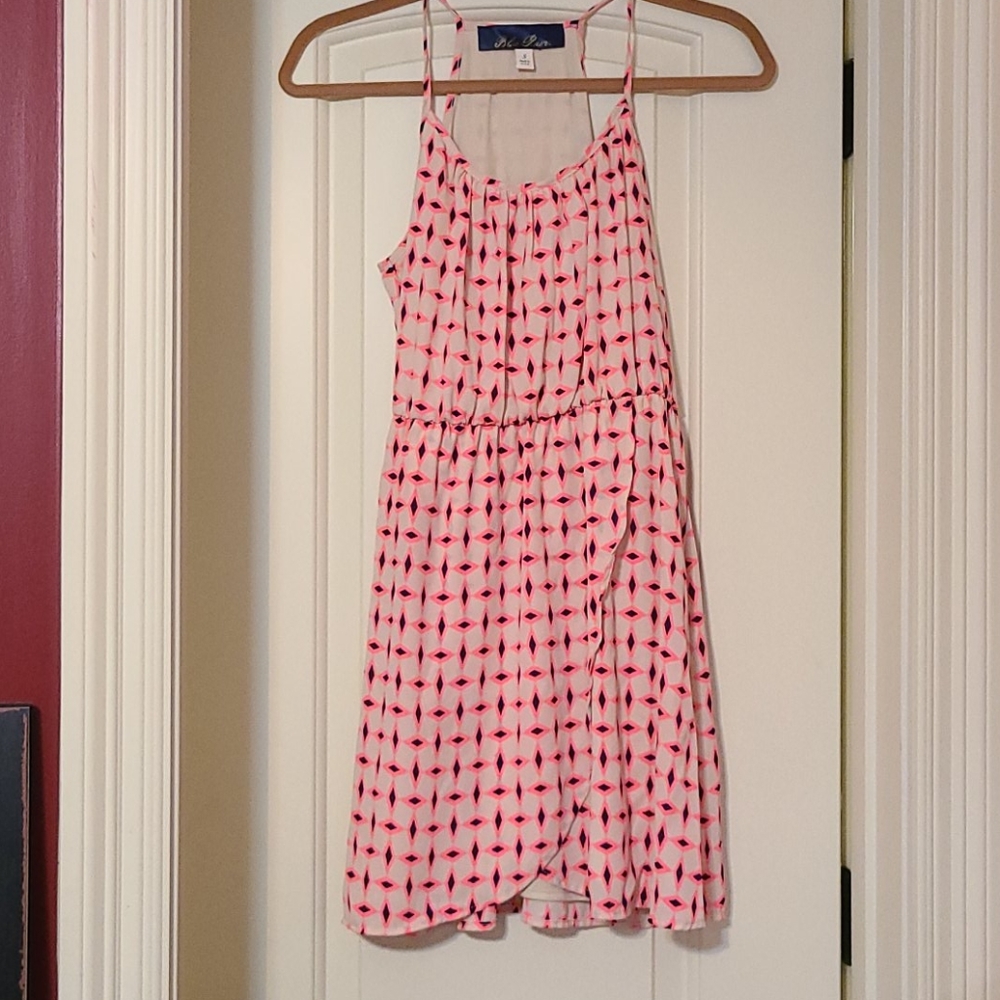 Cute Patterned Mini Dress